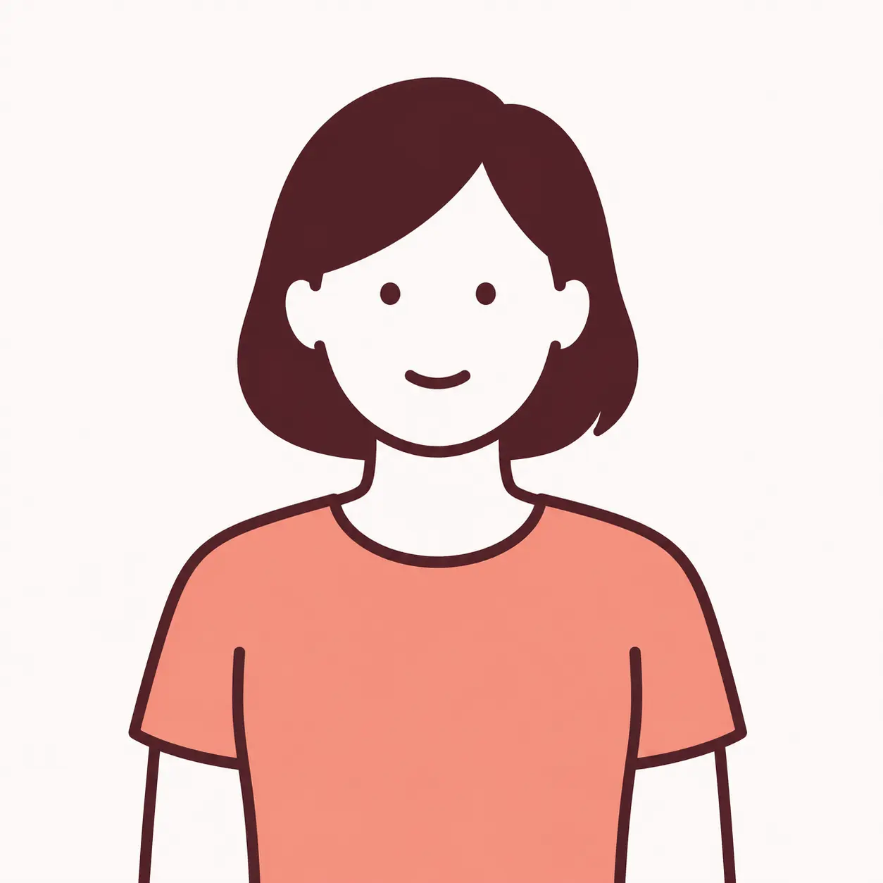 人物示意插畫